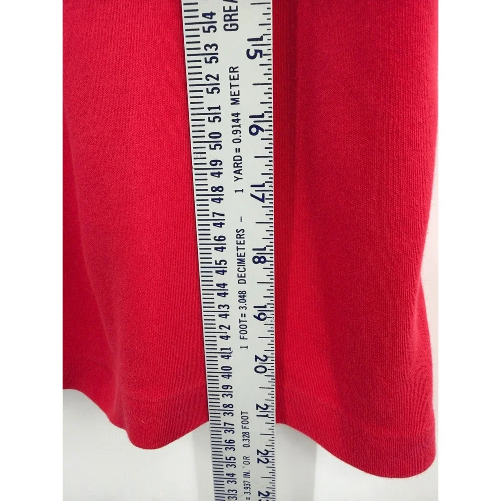 Ralph Lauren Sport‎ Youth Red Slim Fit Cotton Pique Polo Shirt Size M Pony Logo